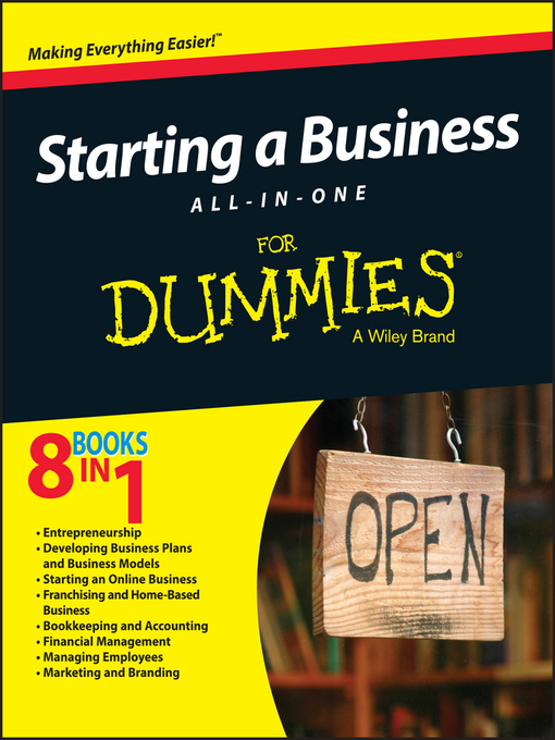 Title details for Starting a Business All-In-One For Dummies by Consumer Dummies - Available